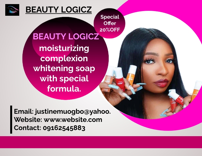 Beauty (7) Ulotka (US Letter) template