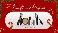 Beauty and Makeup Gift Sets Blog Header template