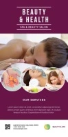 Beauty and Spa Rollup Banner template
