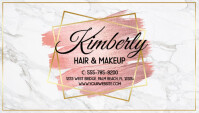 Beauty Business Card template