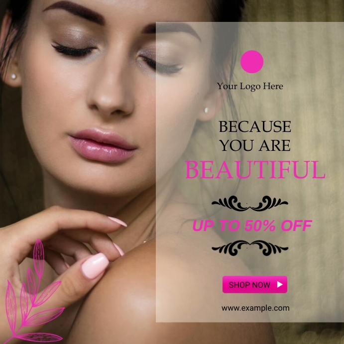 Beauty Cosmetic Instagram Post Template PosterMyWall