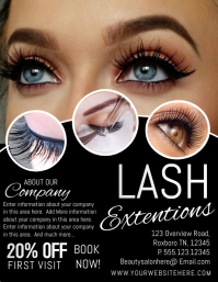 70 Eyelash Extensions Customizable Design Templates