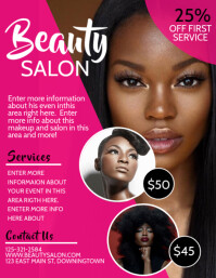 Uber 650 Anpassbare Designvorlagen Fur Hair Salon Postermywall