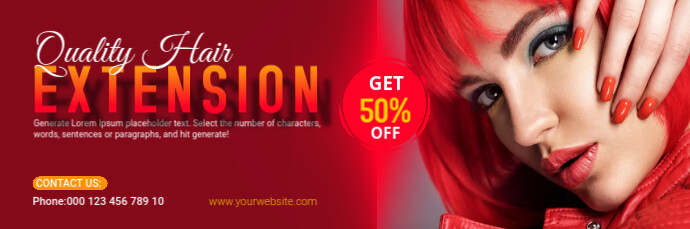 Beauty email header Template | PosterMyWall