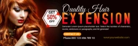 Beauty Facebook Twitter Header template