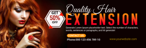 Beauty Facebook Twitter Header template