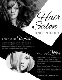 Design Free Beauty Salon Flyers Postermywall