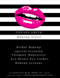 Geometric Makeup Business Card By Business Cards On Dribbble