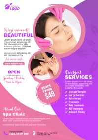 250 Spa Flyer Template Customizable Design Templates Postermywall