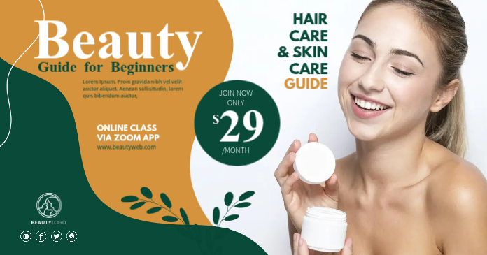 Plantilla de Beauty Guide Banners | PosterMyWall