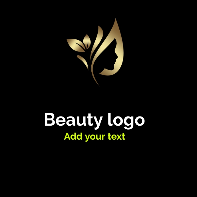 Beauty logo Logotyp template