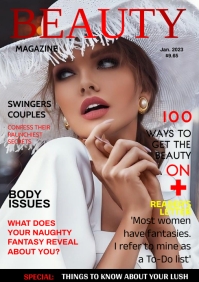 Makeup Magazine Examples Beauty magazine Template | PosterMyWall