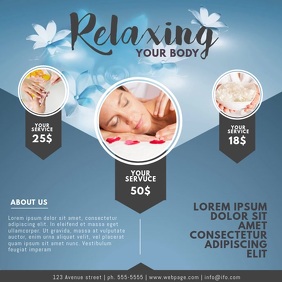 470 Massage Customizable Design Templates Postermywall