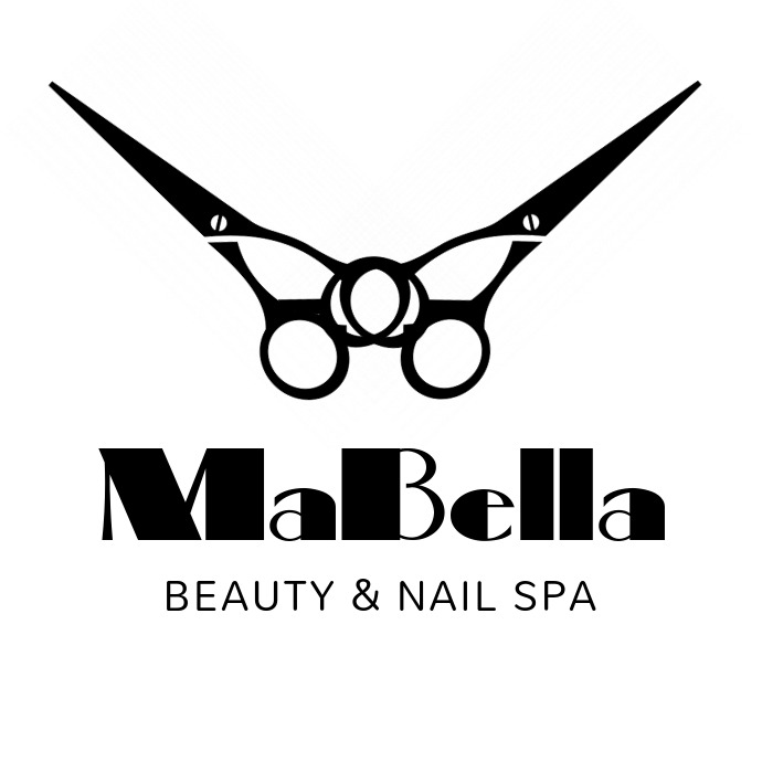 Beauty Nail Spa Studio Transparent Logo Логотип template