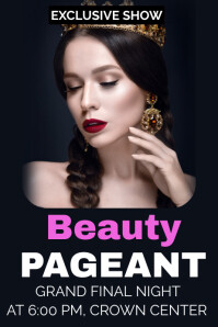 Beauty pageant Contest poster template | PosterMyWall