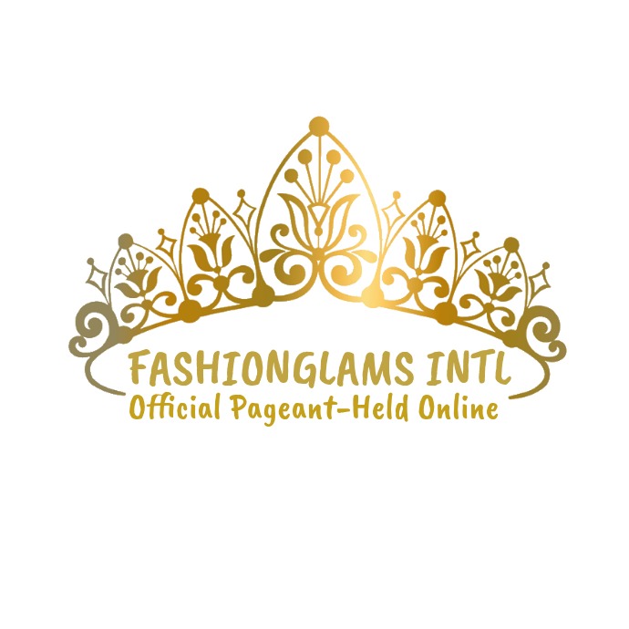 Beauty pageant Logotipo template