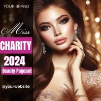Pageant Program Outline Beauty Pageant Template | PosterMyWall