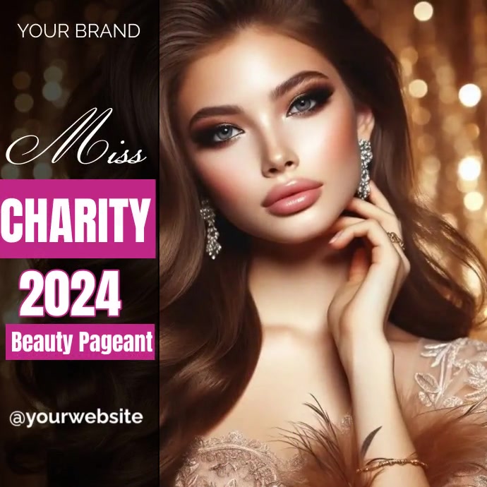 Beauty Pageant Template.pdf Plantilla de Beauty Pageant | PosterMyWall