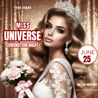 Beauty Pageant Template | PosterMyWall