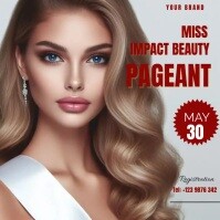 Beauty Pageant Template.pdf Beauty Pageant Template | PosterMyWall
