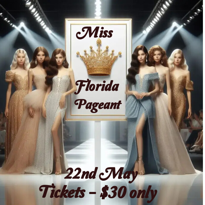 Template For Pageant Introduction Beauty pageant Template | PosterMyWall