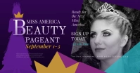 Beauty Pageant Facebook Shared Image template