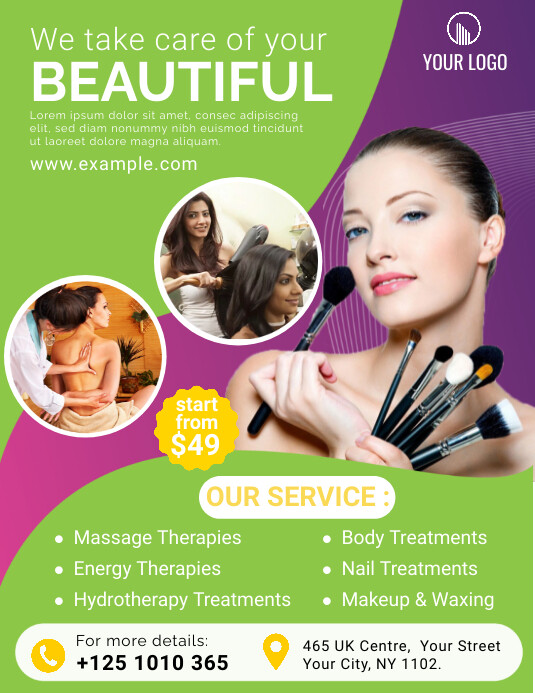 Beauty parlour Template PosterMyWall Beauty parlour Template PosterMyWall