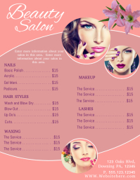 Design Free Beauty Salon Flyers Postermywall