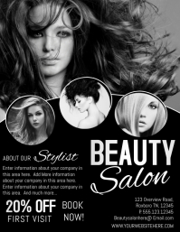 Design Free Beauty Salon Flyers Postermywall