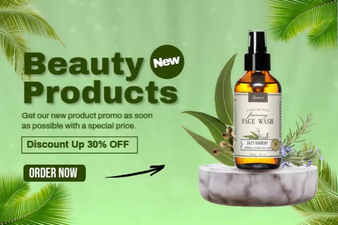 Beauty Product Advertisement Template | PosterMyWall