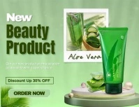 Beauty Product Advertisement Flyer (US Letter) template