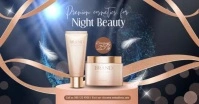 Beauty Product Video Ads Imagen Compartida en Facebook template