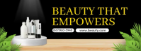 Beauty Products Facebook Omslag Foto template