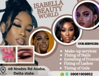 Beauty salon Flyer (US Letter) template