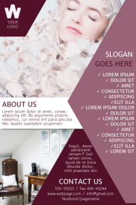 beauty salon flyer template 914af612bb1a92903c2025a797a5e2b3