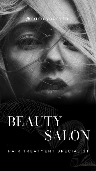 Beauty Salon Instagram Story template