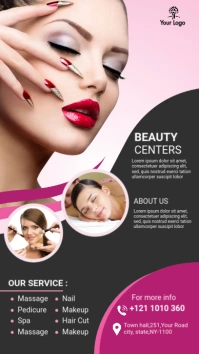 Beauty Salon Instagram Story template