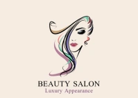 Beauty Salon Postcard Postal template