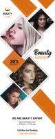 Beauty Salon Rollup Banner Template