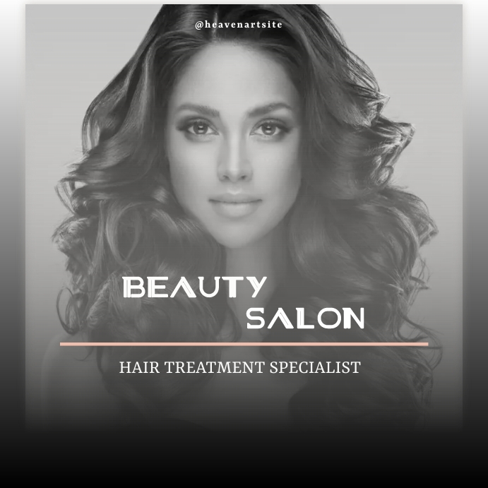 BEAUTY SALON TEMPLATE Instagram 帖子