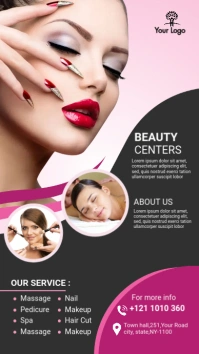 Beauty Salon WhatsApp Status template