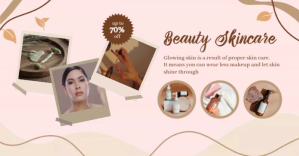 Beauty Skin Care Изображение, которым поделились на Facebook template