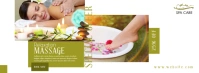 Beauty Spa Massage Center Advertisement Ikhava Yesithombe se-Facebook template