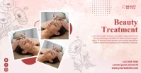 Beauty Treatment Facebook template