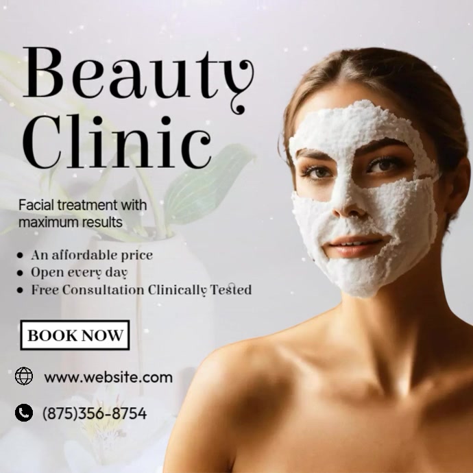 Beauty Treatment Offer Template PosterMyWall
