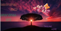 BEAUTYFULL VIEW IN RIVER Facebook begivenhed cover template