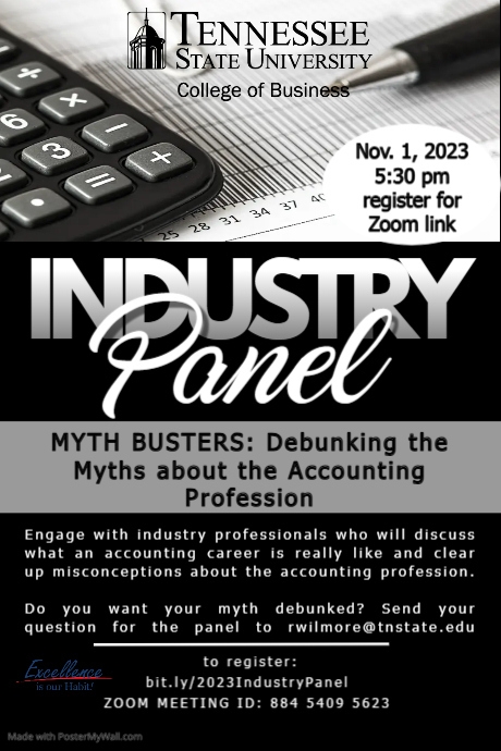 Copy of Accounting Industry Panel | PosterMyWall