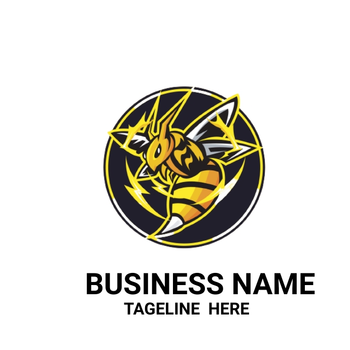 Bee logo Template | PosterMyWall