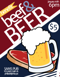 beef and flyer template