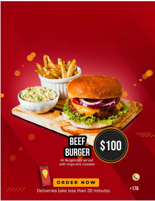 Bugger Point Design beef bugger Template | PosterMyWall